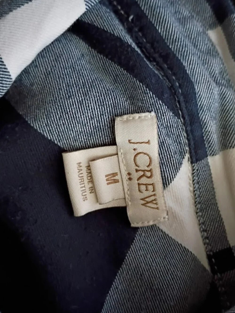 J.Crew Plaid Button-Up Shirt – Women's Medium